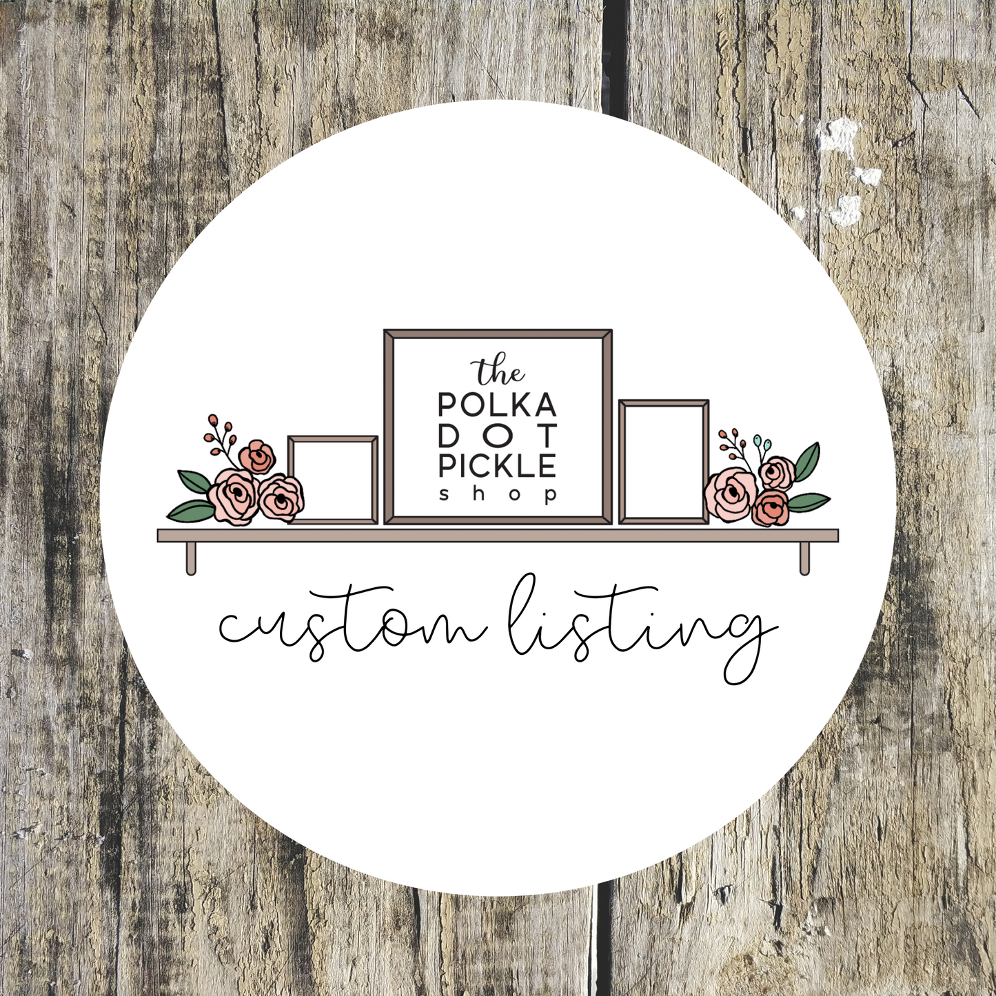 Custom Listing | Taylor S.