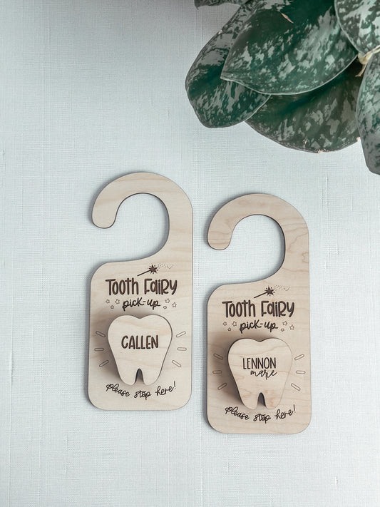 Custom Tooth Fairy Door Hanger