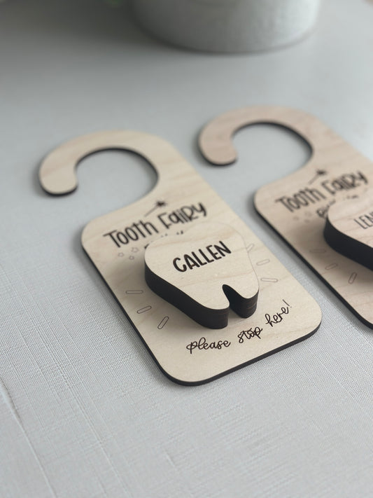 Custom Tooth Fairy Door Hanger